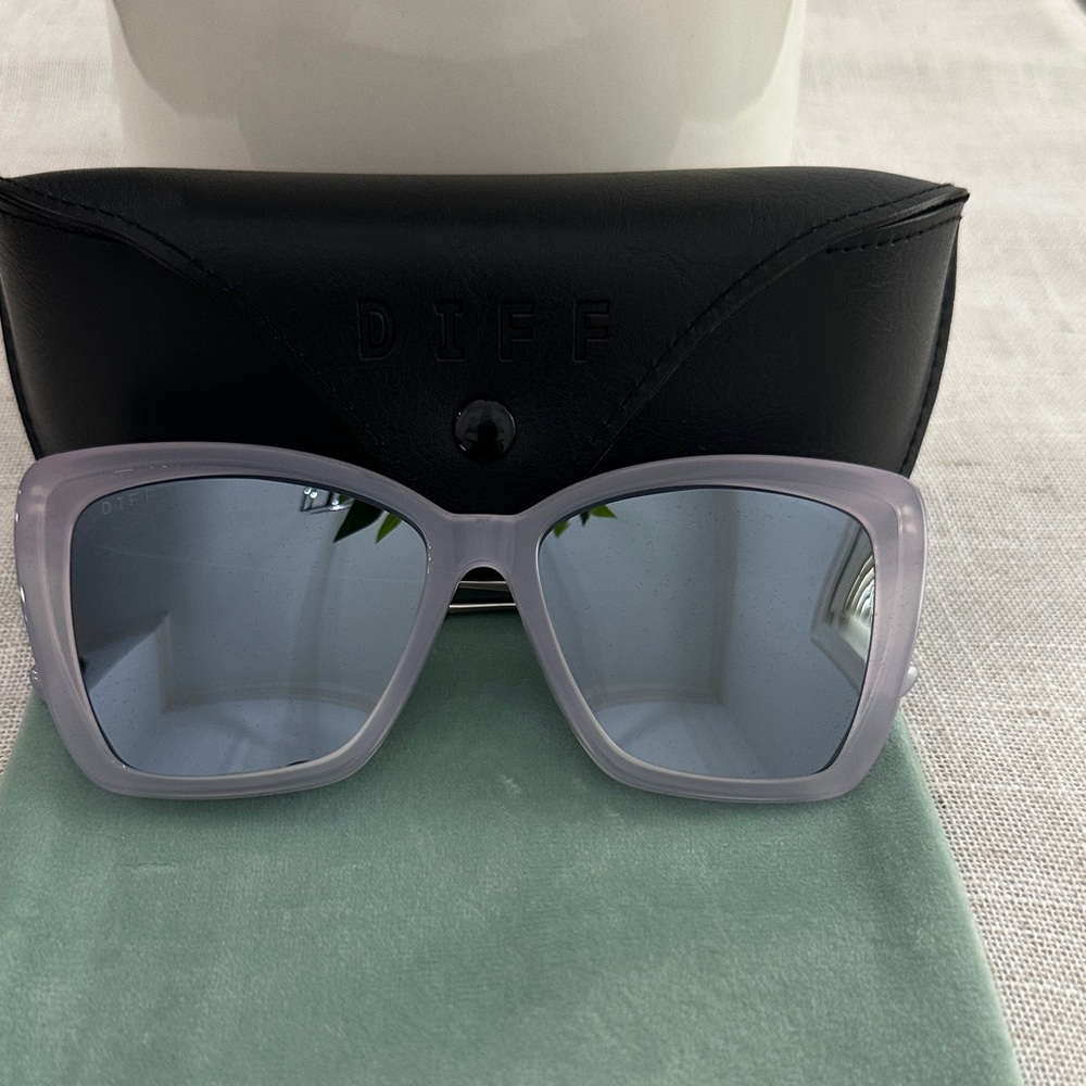 NWOT Diff Becky II Lavender Sunglasses